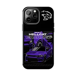 Hellcat Redeye Hard Tough Phone Case Compatible with iPhone 17 16 15Pro, 14, 13, 12, 11, 8, XR Mini, Pro Max, Plus & SAMSUNG GALAXY 21 S22 S23 S24 25 ULTRA PLUS Accessories Protection unisex