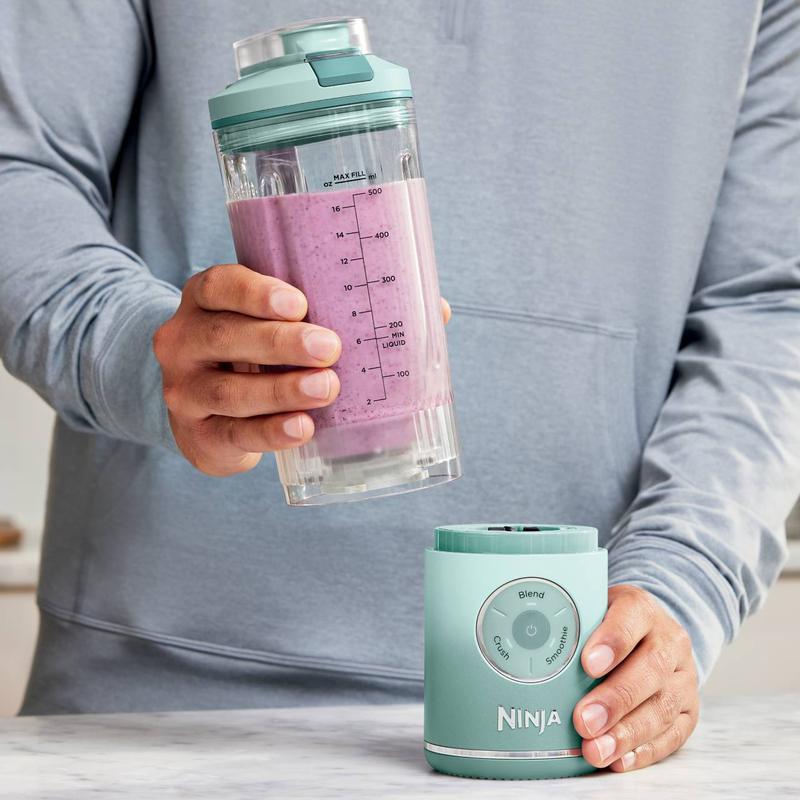 Ninja Blast Max BC251 Portable Blender with 22oz Removable Vessel, Cordless, Dishwasher Safe, 3 Programs, Twist & Go Design, Powerful Juicer Machine