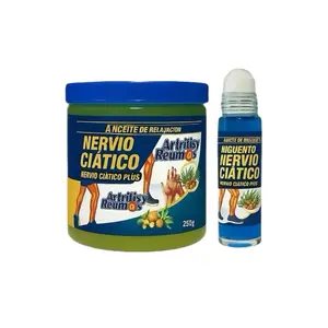 Arthritis Reumatos Nervio Ciatico Roll On & Pomada 250g Oil Antioxidant for Relaxation