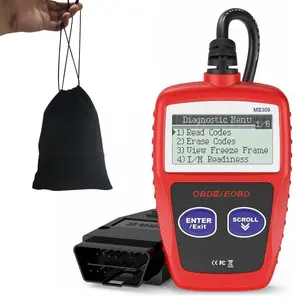 MS309 CAN OBD2 Scanner: Car Diagnostic Tool with Check Engine Light Reset, CAN Code Reader, Multi-Language for All OBD2 Vehicles (SAE J1962, EOBD Compliant)
