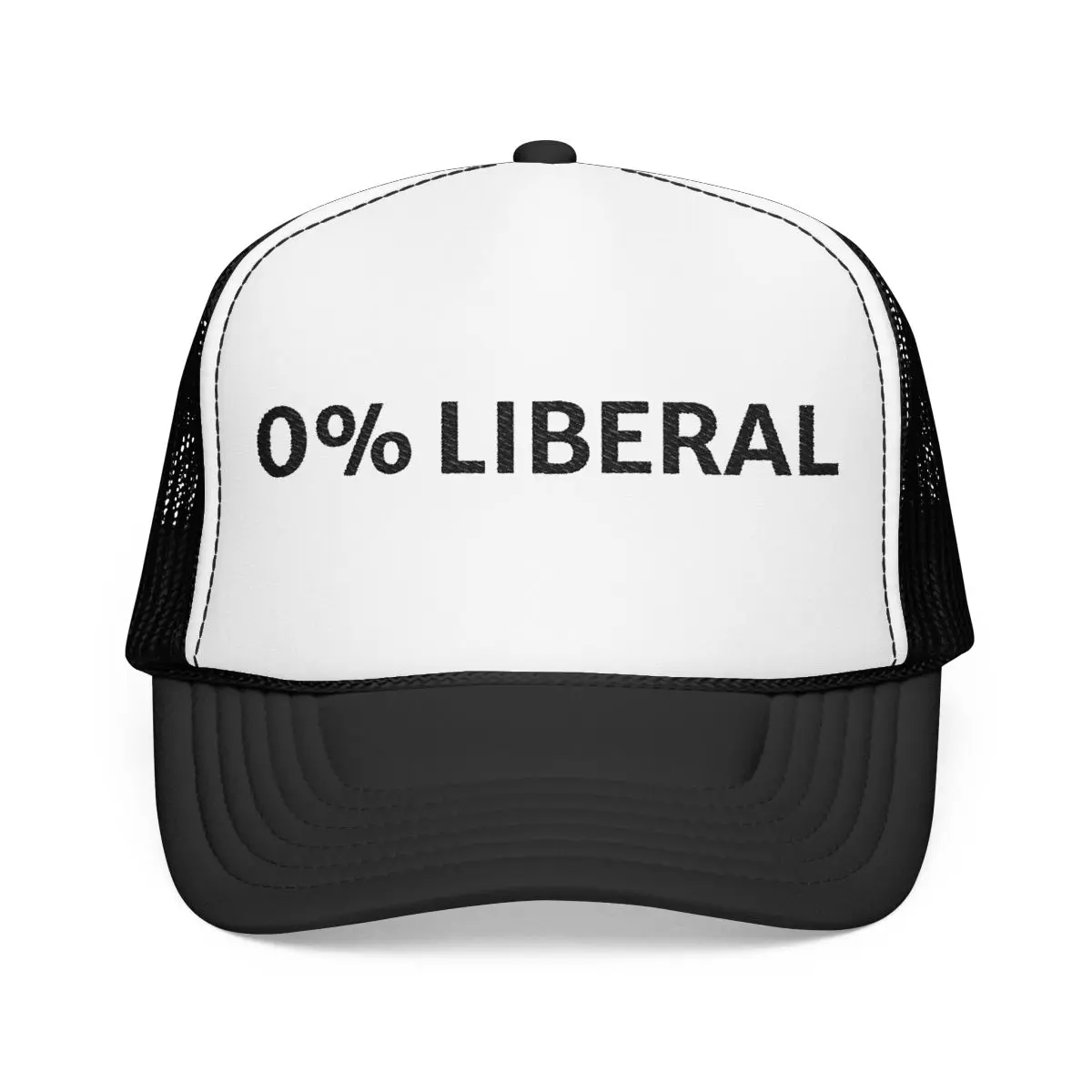 Men's Adjustable Trucker Hat - 6-Panel Cotton Blend Blank Cap, Breathable Lightweight Mesh Headwear, Permacurv Visor, Trendy Expandable Fashion Hat Accessory, Trucker Hats, Trendy Trucker Hat