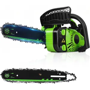 25.4CC Top Handle  - 12 Inch Gas  Arborist  for Tree Climbing & Pruning - Lightweight 2-Cycle Engine, Easy Start System & Auto Oiling (26CC - Green)