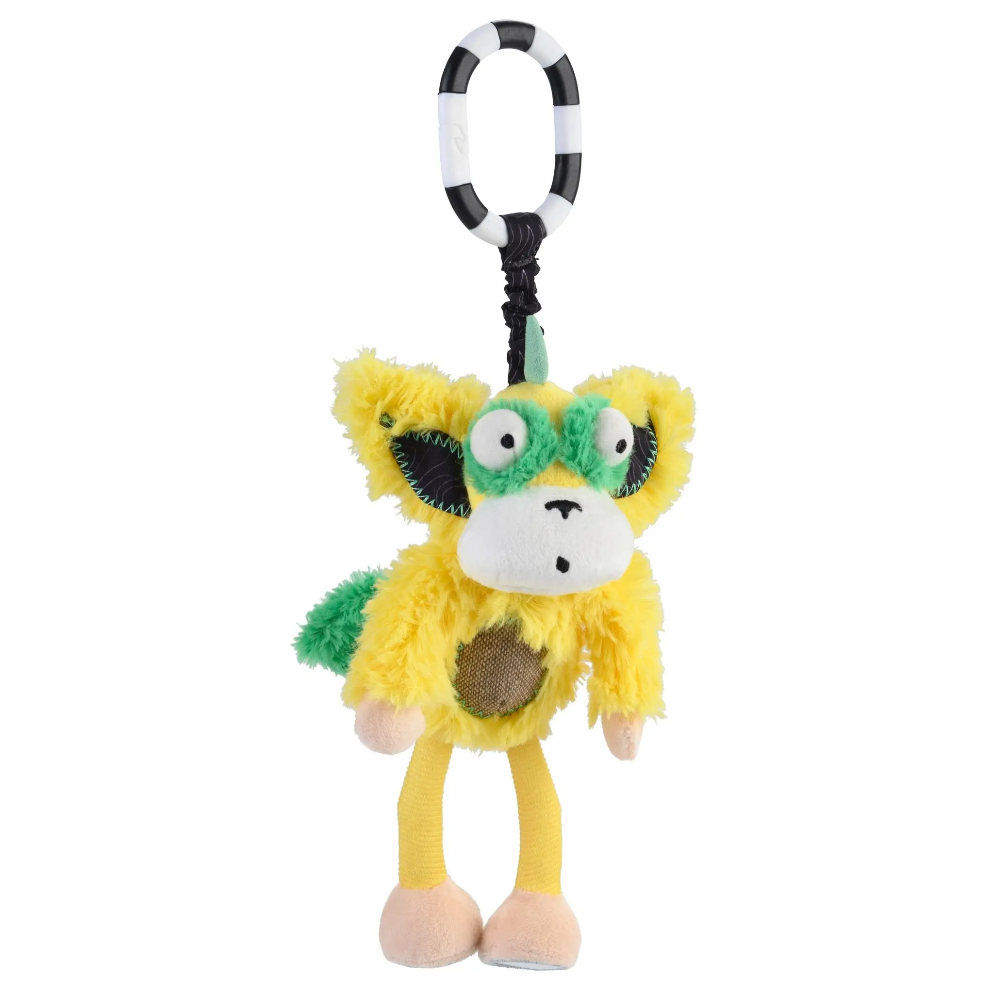 Inklings Baby Marley the Horn-Headed Monkey Chime & See Hanging Activity Toy for Infants - Unisex Sensory Toy with Colorful Design, Soft Textures, Sweet Jingle Sound, Ideal Baby Gifts, Sensory Learning Tools, Cute Toys