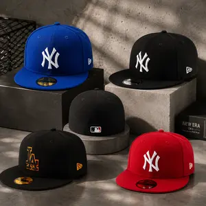 NEWERA59FIFTY BaseballHat National Teams Fitted Snapback Dodgers NewYork YankeesBostonRed Sox Hats Cap Caps Hat1
