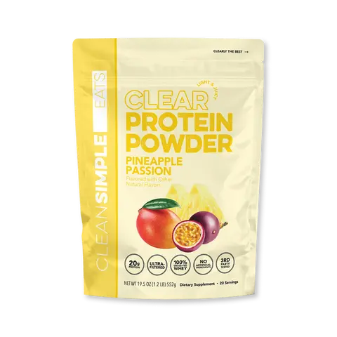 Clear Protein Powder: Pineapple Passion (20 Serving)