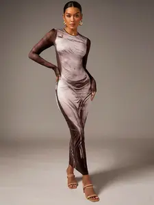 BAE Body Heat Map Print Bodycon Dress yns  dress