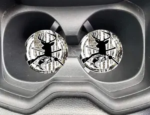 Hunting & Fishing inspired Car Coasters