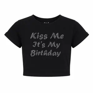“It’s My Birthday ” Crop Top