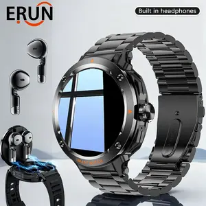 2-in-1 Smart Watch with Built-in Earbuds – A Stylish Digital Watch for Men and Women. Featuring Sports Functions & Fashionable Design, it Supports Bluetooth Calling, Multiple Sports Modes, Health Monitoring, Sleep Tracking, and Customizable Watch Faces.