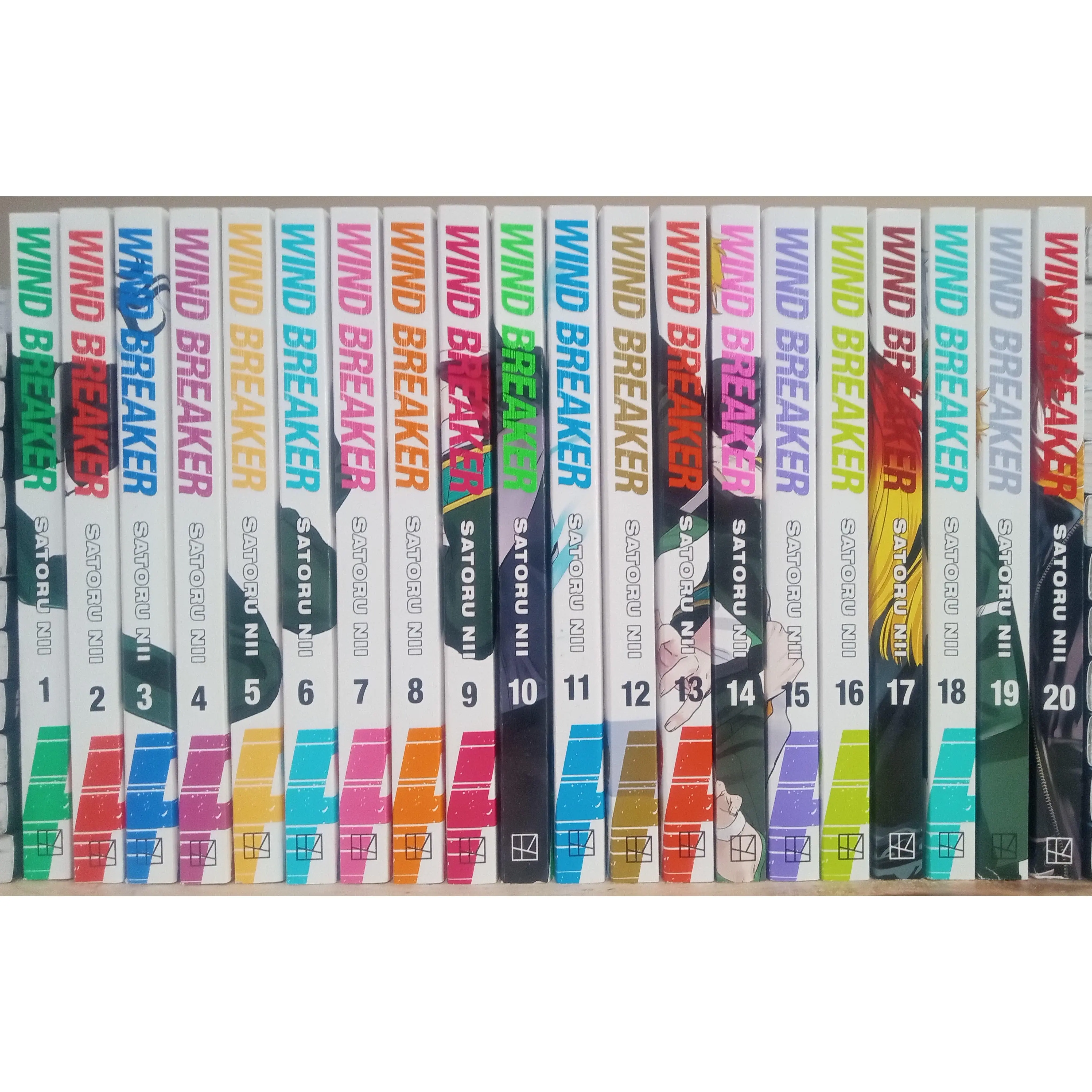 Wind Breaker Vol. 1-20 Manga Complete Set English - TikTok Shop