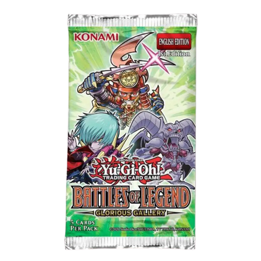 Yu-Gi-Oh! - Battles of Legend: Glorious Gallery Booster Pack [1st Edition]