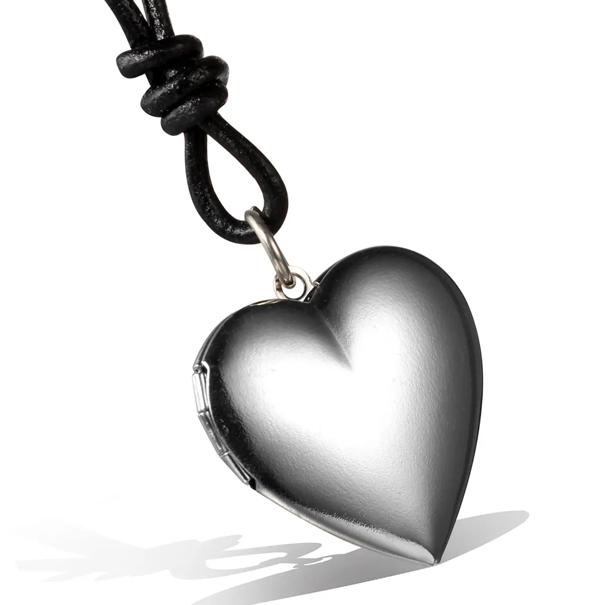 OIDEA Heart Locket Necklace - Openable Custom Photo Frame Pendant with Adjustable Cord, Fashion Costume Jewelry Heart Locket Necklaces, Custom Photo Necklaces