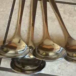 Summerwins 4/8 PCs Stainless Steel Soup Spoon Set