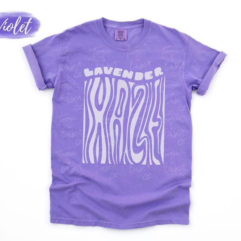 Comfort Colors Lavender Haze Shirt, Cute New Album Shirt