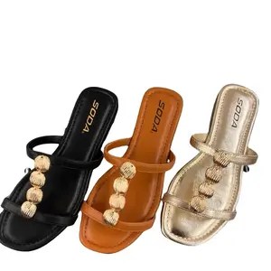 WOMENS SANDAL WITH GOLD RING DETAIL AFTON-S