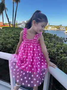 34 - Magenta Dress with White Dots - Mouse inspired