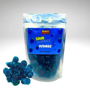 Mando Munchies Viral Sour Bluerazz Gusherz
