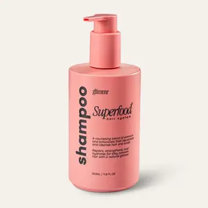 Superfood Hair Growth & Bonding Shampoo – Thicker, Shinier Hair – Biotin, Castor Oil, Fo-Ti, Protein, Natural