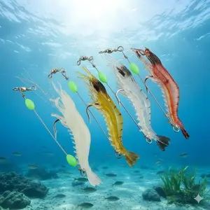 Glow-in-the-Dark Soft Lure for Night Fishing: Long Afterglow Bait with Tangle-Free Design, Eco-Friendly Silicone & Treble Hook. Saltwater & Freshwater Use. Targets Bass, Trout, Snapper & More.