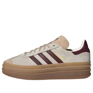(WMNS) adidas Gazelle 'Beige Burgundy' JQ5127