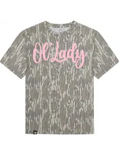 Ol' Lady - Washed Out Bottomland Camo Tshirt
