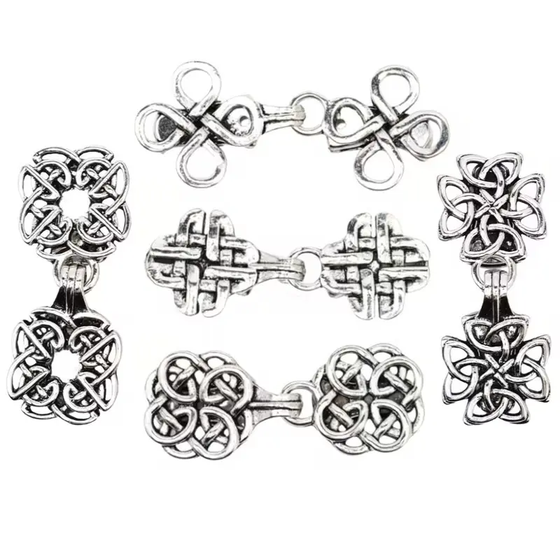 5pcs Women's Vintage Bohemian Brooches - Retro Sweater Shawl Dress Clips, Cardigan Pins for Back Cinch Belt, Reusable for all-Season Wear for Birthdays, Prom Parties, Valentine's Day Gift, Quality Materials