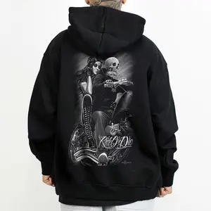 Dga David Gonzales Ride Or Die Biker Motorcycle Mc Lowrider Unisex Hoodie Chicano Graphic Tee Lowrider Clothing Sweatshirt