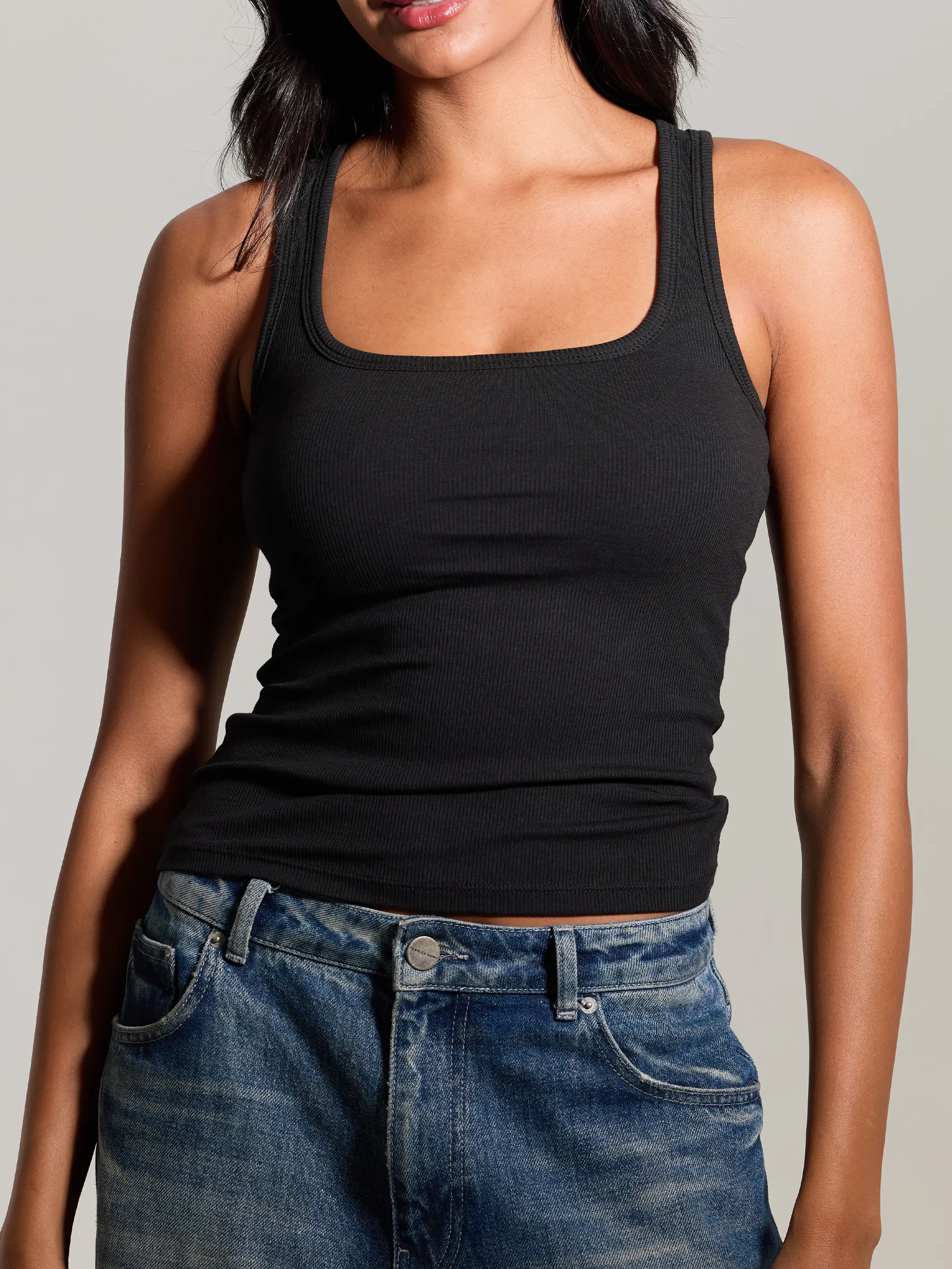 klassy Scoop Neck Brami Tank - Sleeveless Camisole, Comfortable Fit,  Womenswear