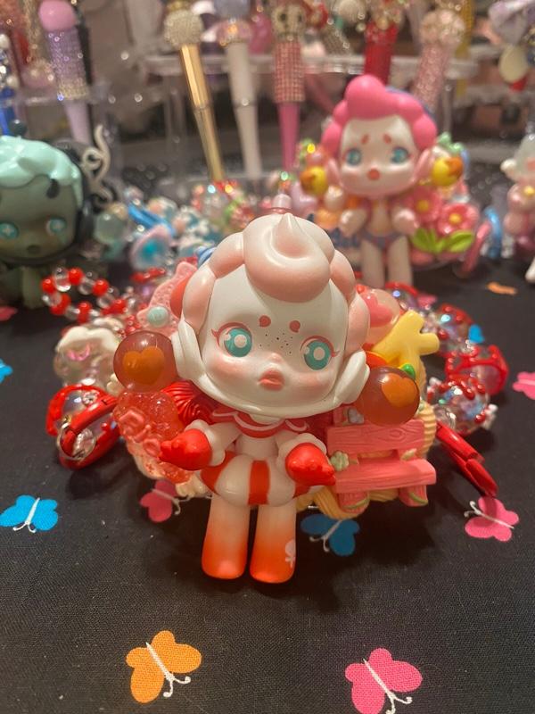 Skull Panda Phone Chain - Smartphone with Unique Design, Colorful Accents, and Decorative Elements - Cellphone