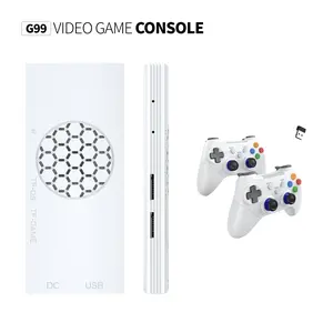 G99 Plug-And-Play TV Game Console, 4K HD Output, Dual Wireless Controllers, Support Two Players, Perfect Gift for Kids