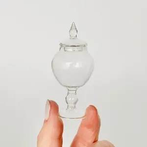 Tiniest Glass Apothecary Jar