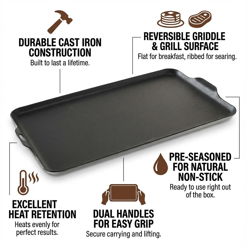 The AORAN ceramic baking pan is made from food-grade materials, is Teflon-free, and is dishwasher-safe; it is perfect for roasting bacon, chicken wings, steak, ham, sandwich bread, and toast, making it an ideal choice for family gatherings. The AORAN ceramic baking pan is made from food-grade materials, is Teflon-free, and is dishwasher-safe; it is perfect for roasting bacon, chicken wings, steak, ham, sandwich bread, and toast, making it an ideal choice for family gatherings.