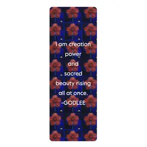 Flower Power Yoga Mat