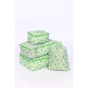 Printed Packing Cubes - Set of 4 - Travel and Gift Essential