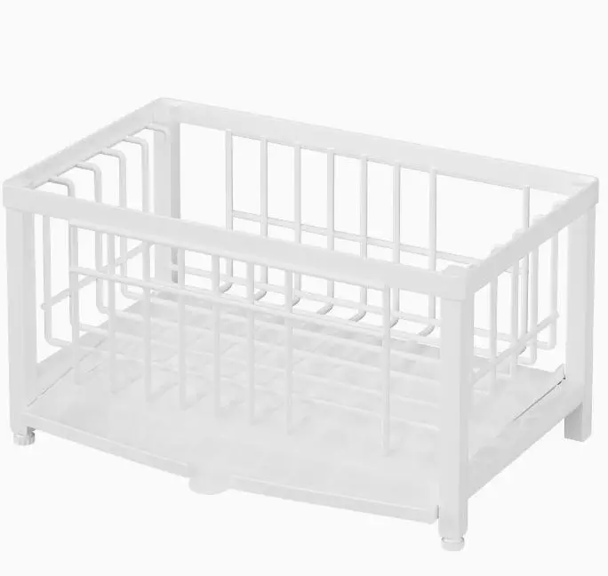 Kitchen windowsill storage rack for dishes and chopsticks drain basket