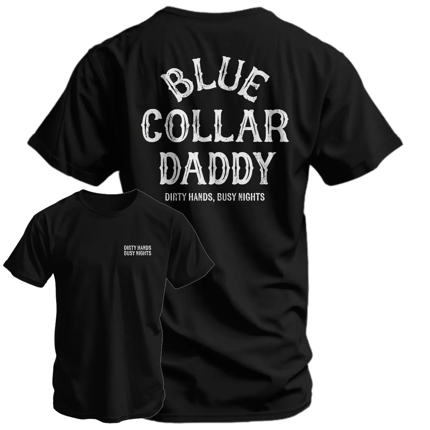 Blue Collar Daddy Men's T-Shirt, Training Tee, Perfect Gift Menswear, Funnytee