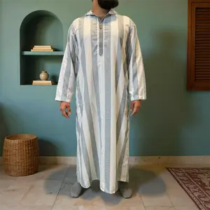 Moroccan Thobe - Blue