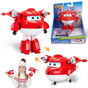 Super Wings 5 in Transformable Toys Tino, Transforming Airplane Robot for Boys and Girls, Action Figures Dinosaur Toy for Kids Age 3 4 5 6 7 8 9+