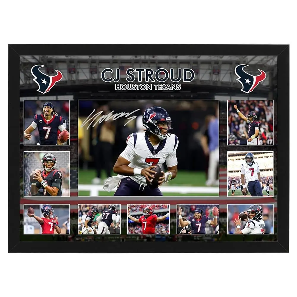 CJ STROUD Houston Texans Large Poster( Unframed - Print Only )