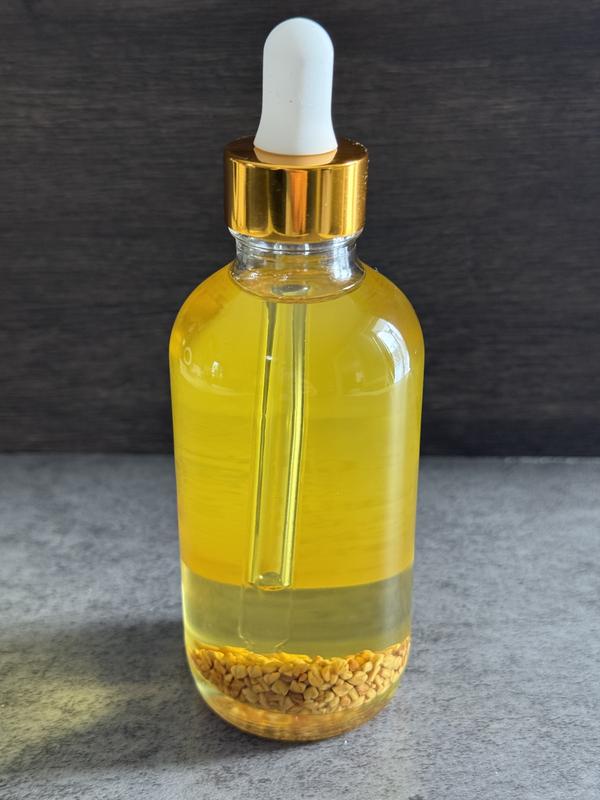 Enchanted Sea Nymph Hair Growth Serum 2 oz - Botanical Natural Hair Strengthening Treatment with Jojoba Peppermint Fenugreek Rosemary Myrrh Atlas Cedar Wood