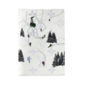 Louis Vuitton Pool Passport Cover Ski White