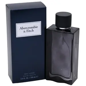 Abercrombie & Fitch First Instinct Blue Men's Cologne - Bold Masculine EDT, Lavender Heart, 3.4 fl oz/3.3 oz, New in Box, Gifts for Him, Botanical Masculine Boxed Men's Fragrance