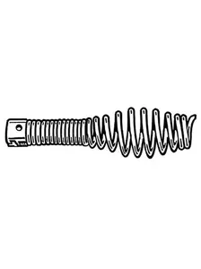 Ridgid 632-55457 Retrieving Auger For 3-8 Inch Cable