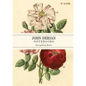 John Derian Paper Goods: Everything Roses Notebooks by John Derian [Paperback Book]