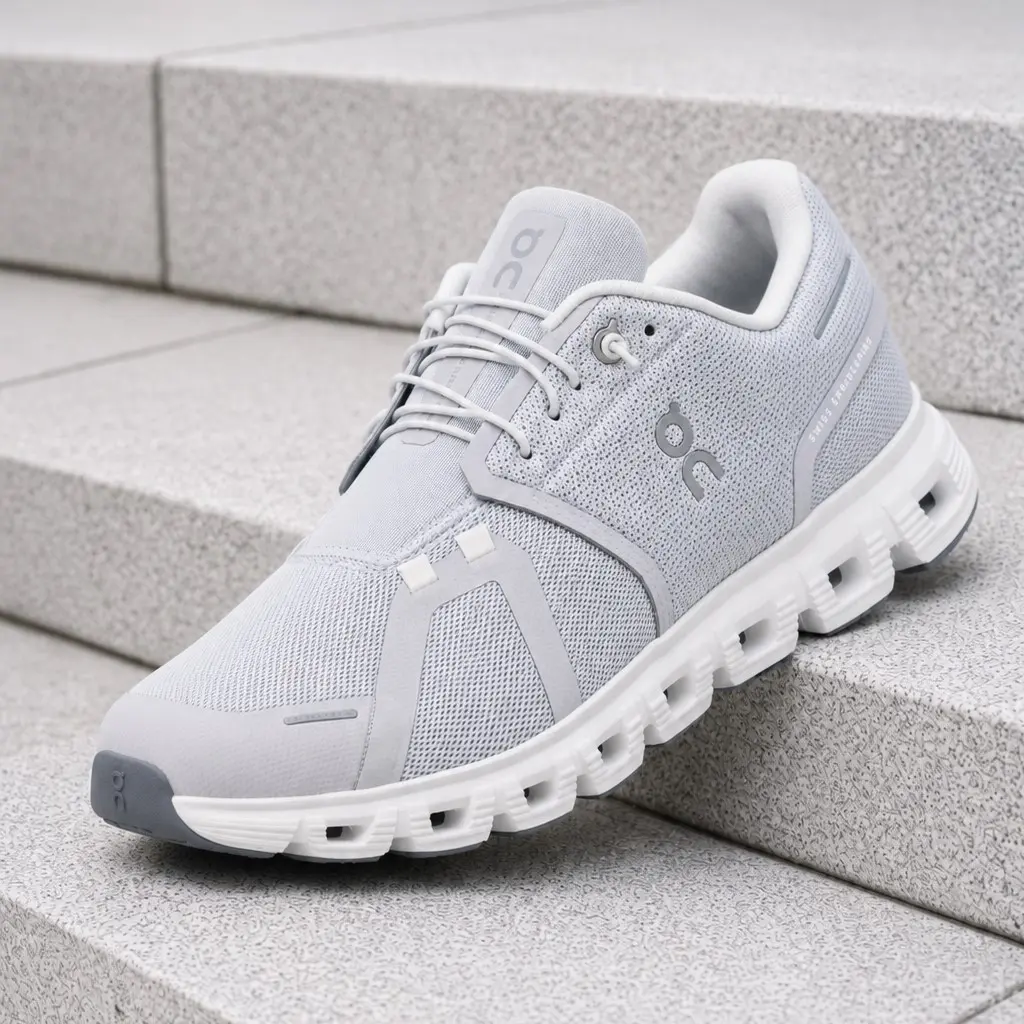 On Running Cloud 6 Glacier White 3MF10070070 Men's Fashion Sneaker New