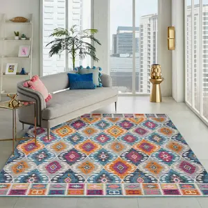 Nourison Passion Multicolor Bohemian Indoor Rug