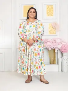 Traditional Plus Size Rayon Long Kurti, Cultural Wear for Women