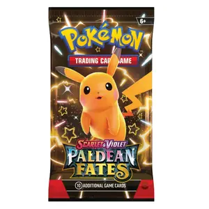 Pokemon Paldean Fates 5 Booster Packs - Scarlet and Violet