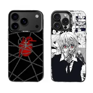 Hunter X Hunter Kurapika Phone Cases For iPhone 17 Promax Pro Air 16 Plus 15 14 13 12 Black Matte Shockproof Protective Cover Protection