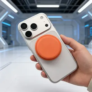 Silicone Magnetic Phone Grip, Super Soft Feel, Strong Magnetism, Stable No Shedding, Desktop Lazy Stand, Portable Phone Holder, One Piece Pack